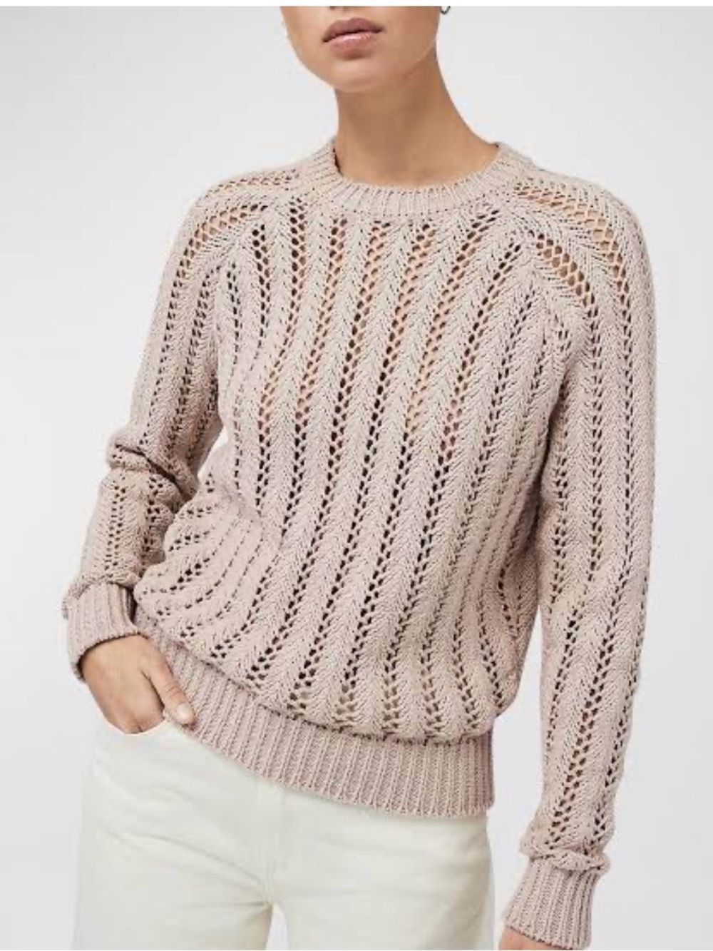 Rag & Bone Knit Ivory Sweater